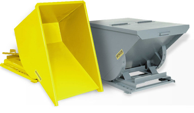 Self-Dumping Steel
Forklift Hoppers