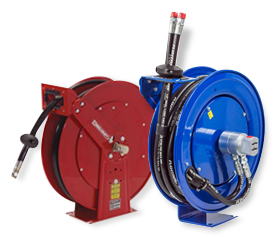 hydraulic hose reels