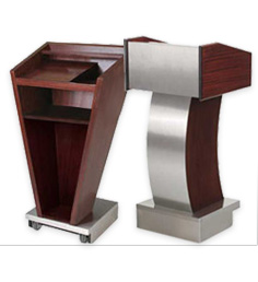 Lecterns de présentation mobile et stationnaire
