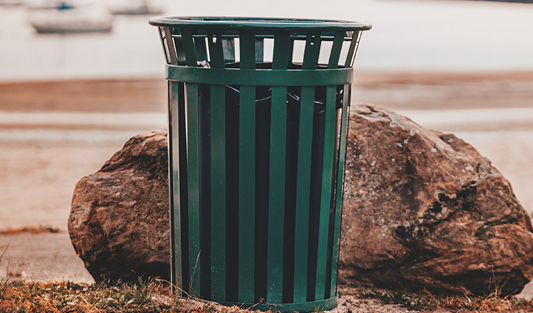 Trash Containers & Recycling Bins
