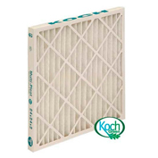 Koch Filter™ Green Pleated Filter, 16 X 25 X 2, MERV 13, High Capacity - Pkg Qty 12