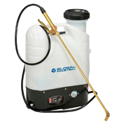 Global Industrial™ Commercial Duty Battery Operated No Pump Backpack Sprayer W/Brass Wand