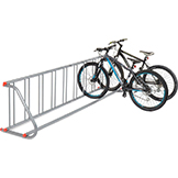 Global Industrial™ Single Sided Steel Grid Bike Rack, Fits 9 Bikes, 31-3/16 x 26-1/2 x 111-5/8