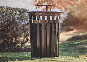 Outdoor Trash Cans