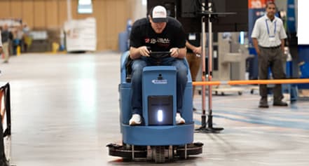 Ride-On Floor Scrubbers