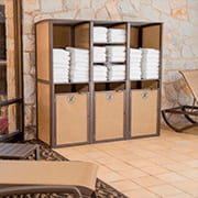 Meubles pour serviettes d'extérieur