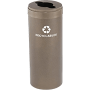 Bacs de recyclage extérieurs